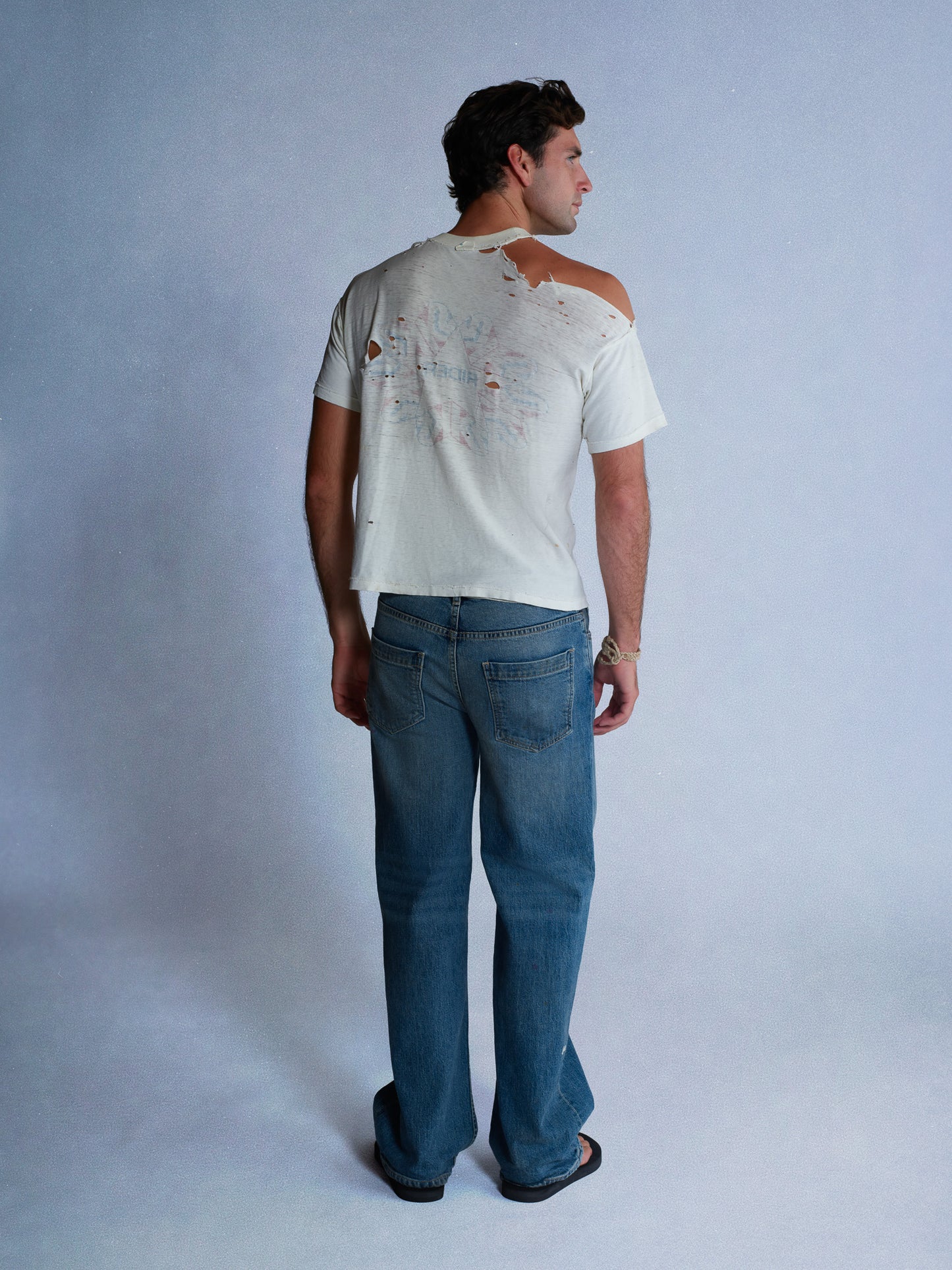 relaxed denim jeans