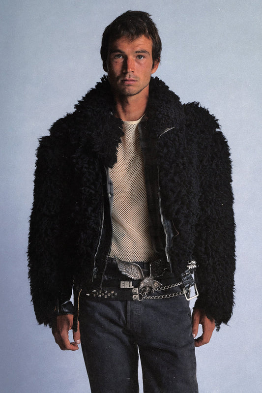 Shearling Moto Jacket