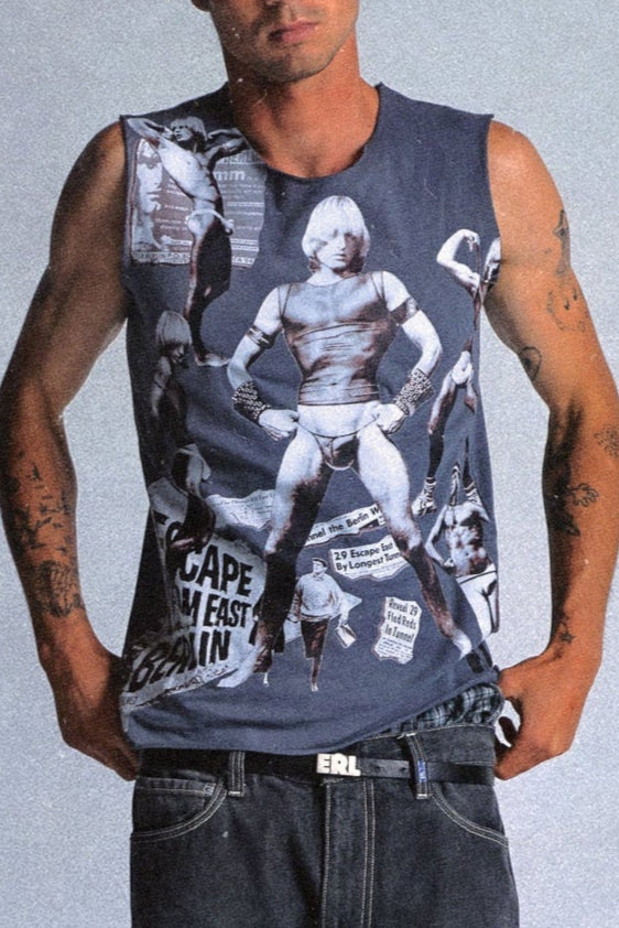 Peter Berlin Cut-Off Tee