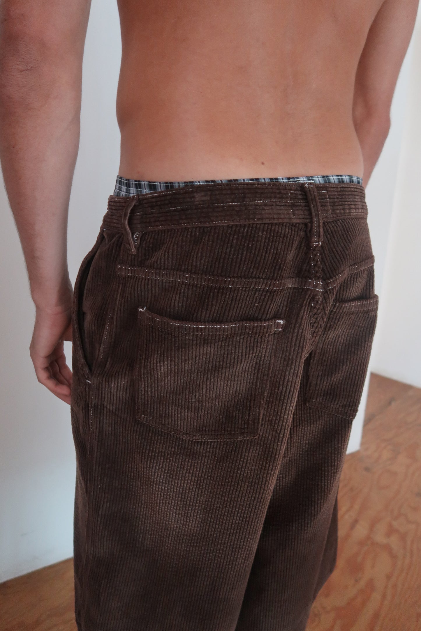 Corduroy boardwalk short