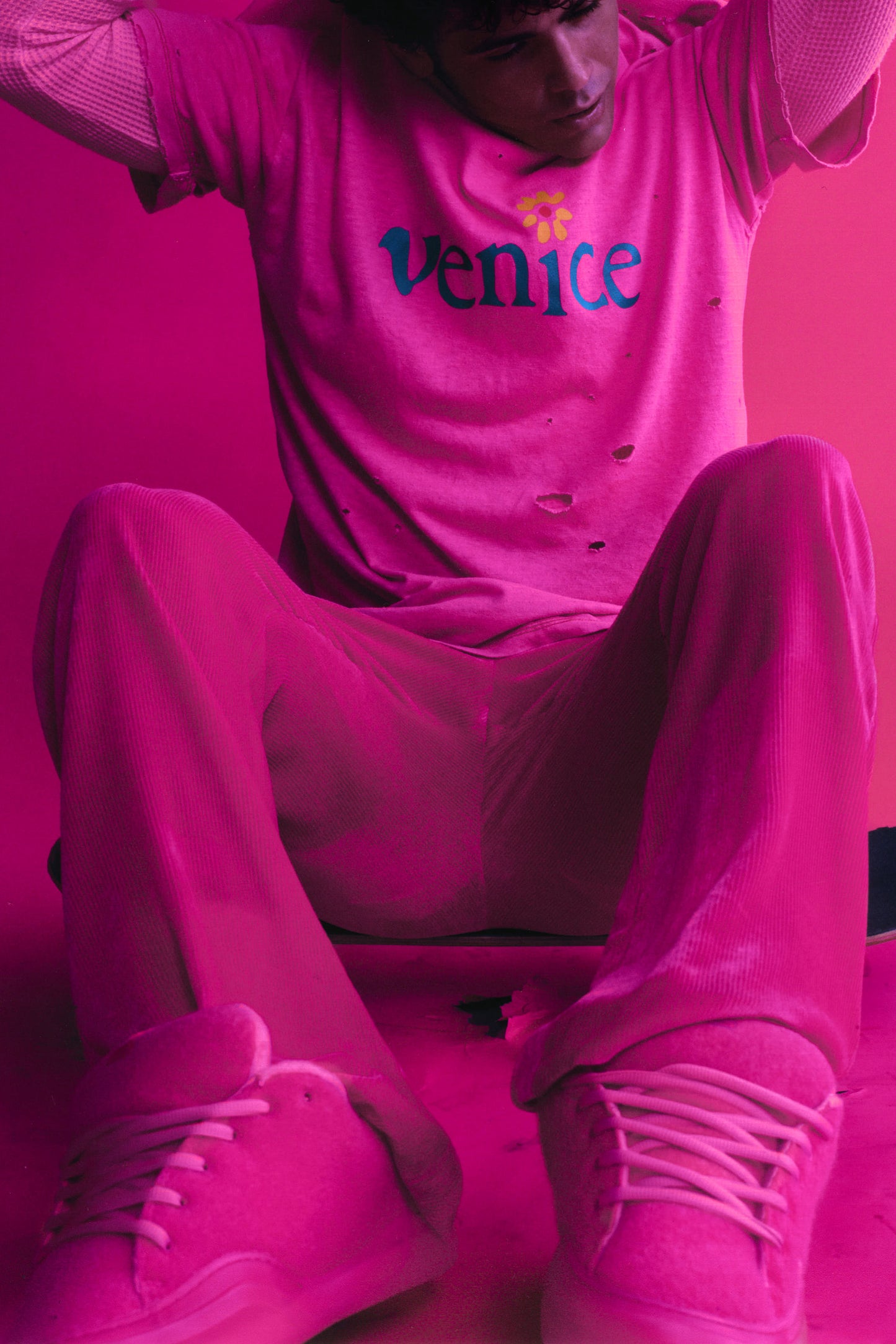 bubblegum vamp skate shoe