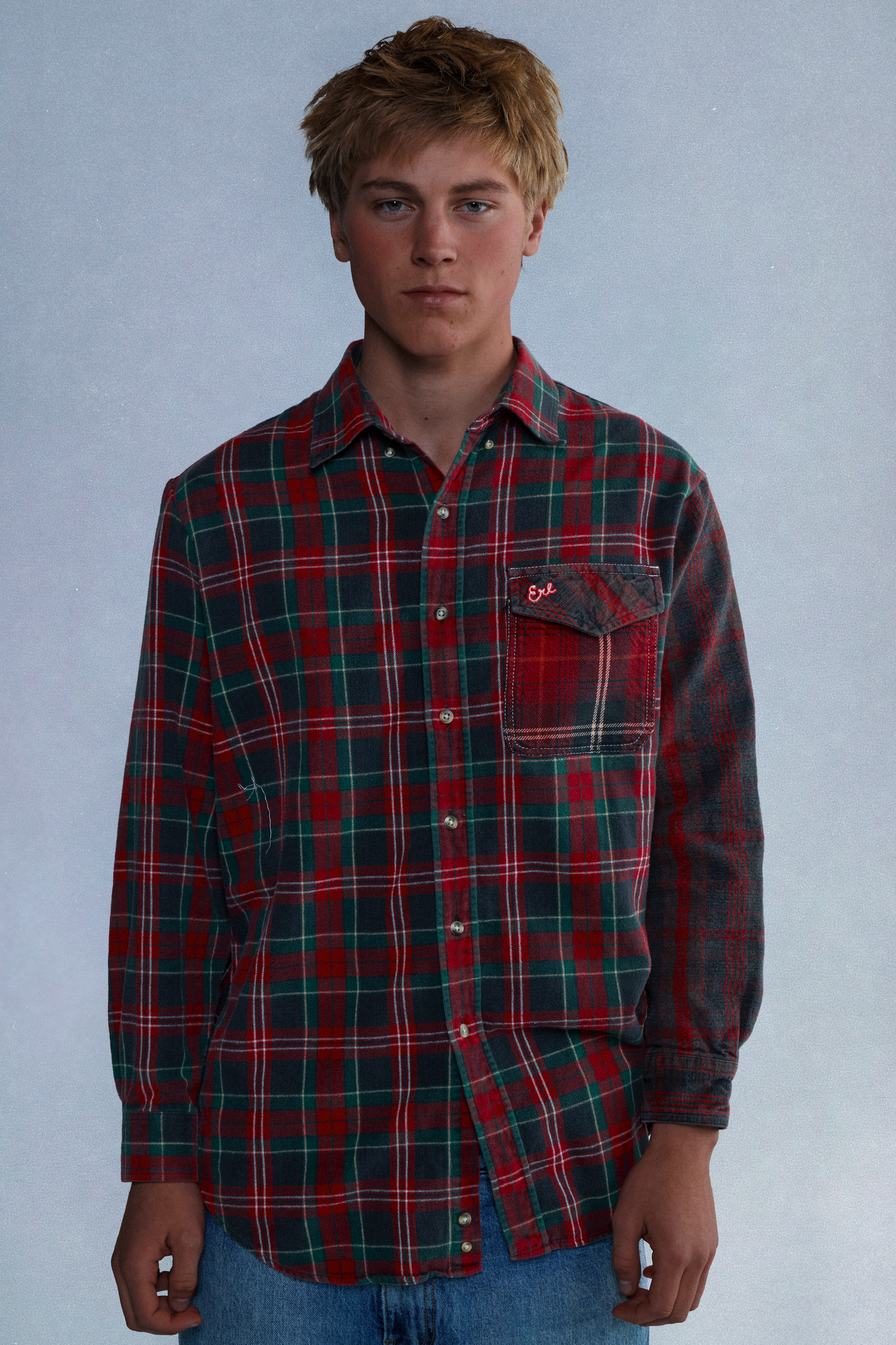 One of one artisanal plaid shirt