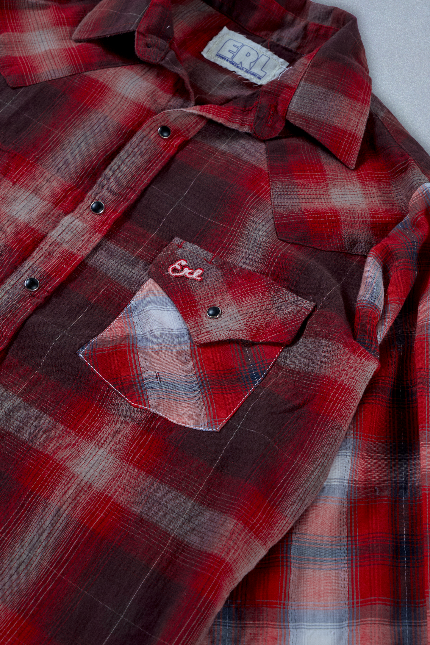 One of one artisanal plaid shirt