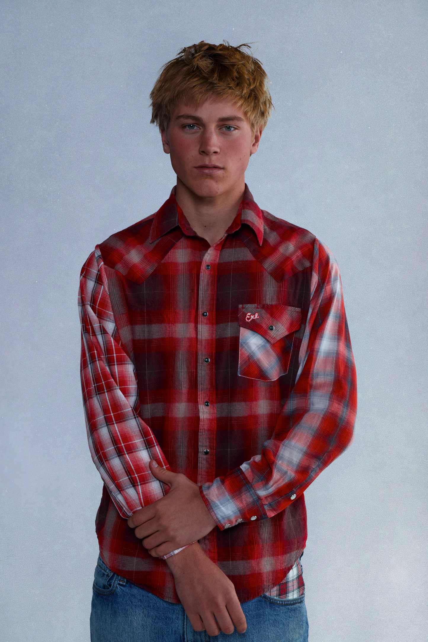One of one artisanal plaid shirt