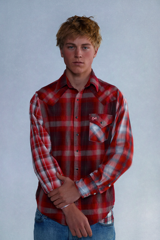 One of one artisanal plaid shirt