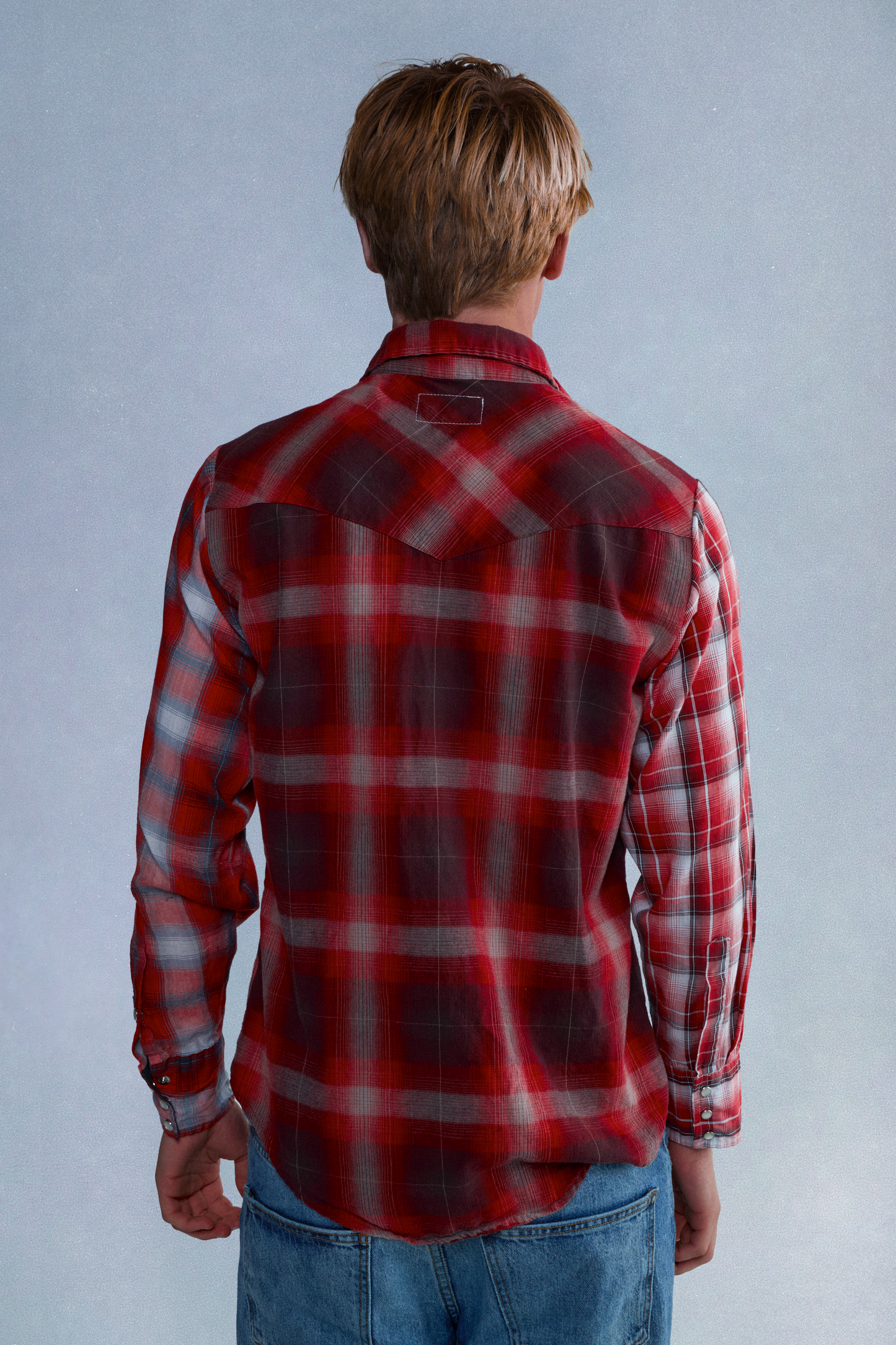 One of one artisanal plaid shirt
