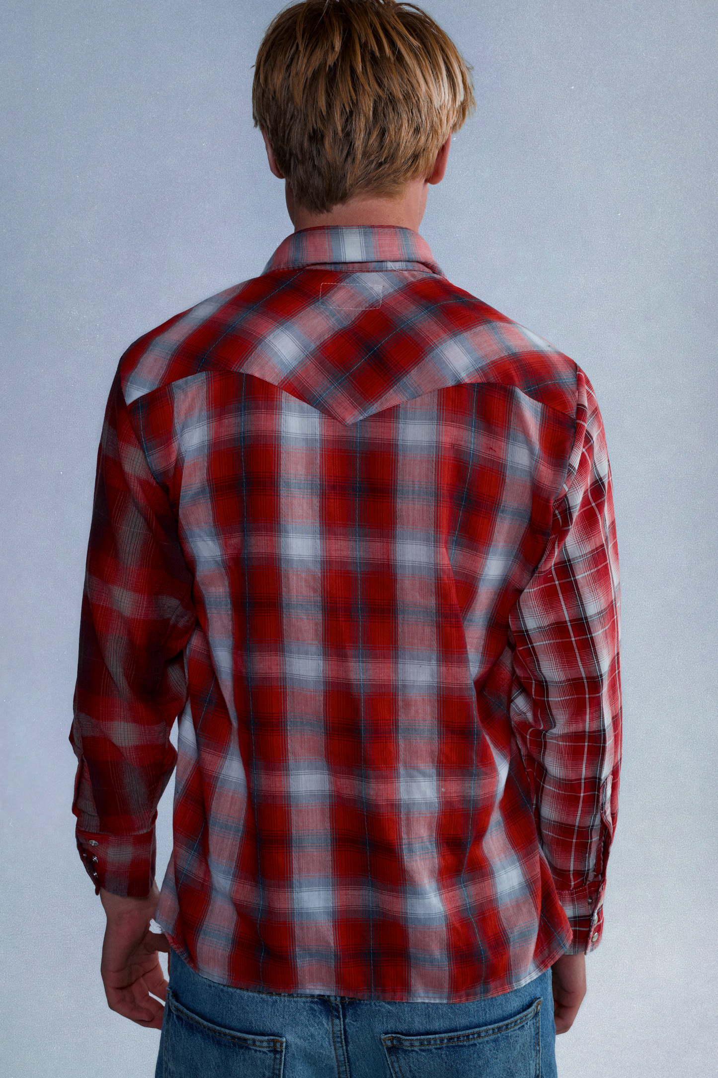 One of one artisanal plaid shirt