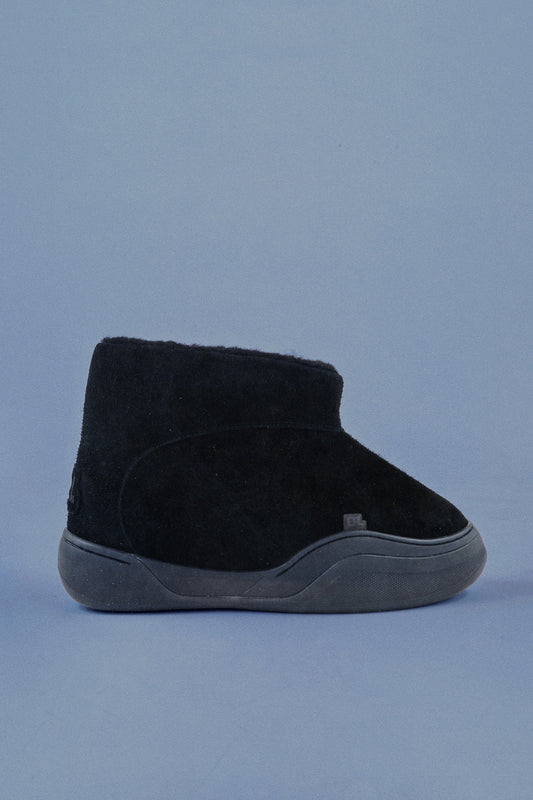 black vamp boot