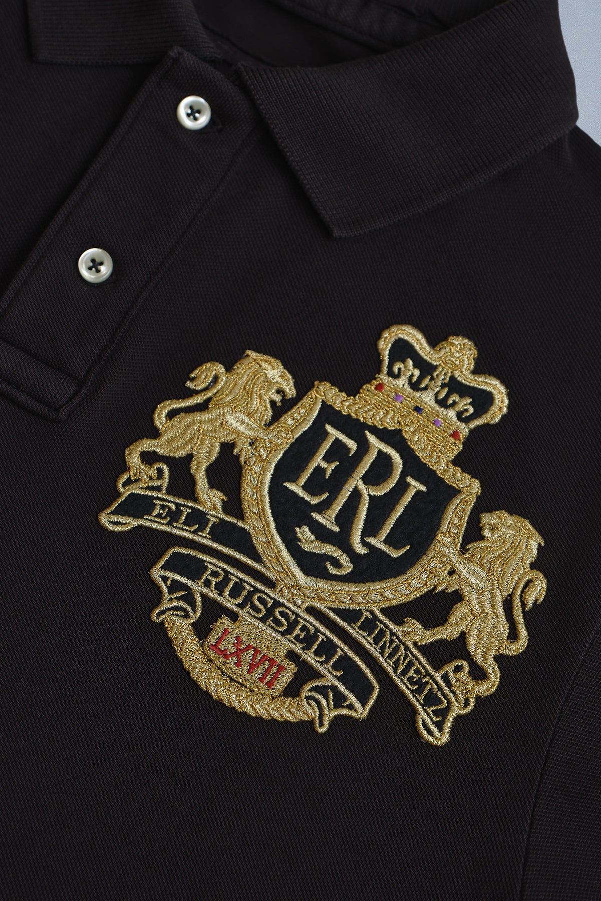 black crest polo