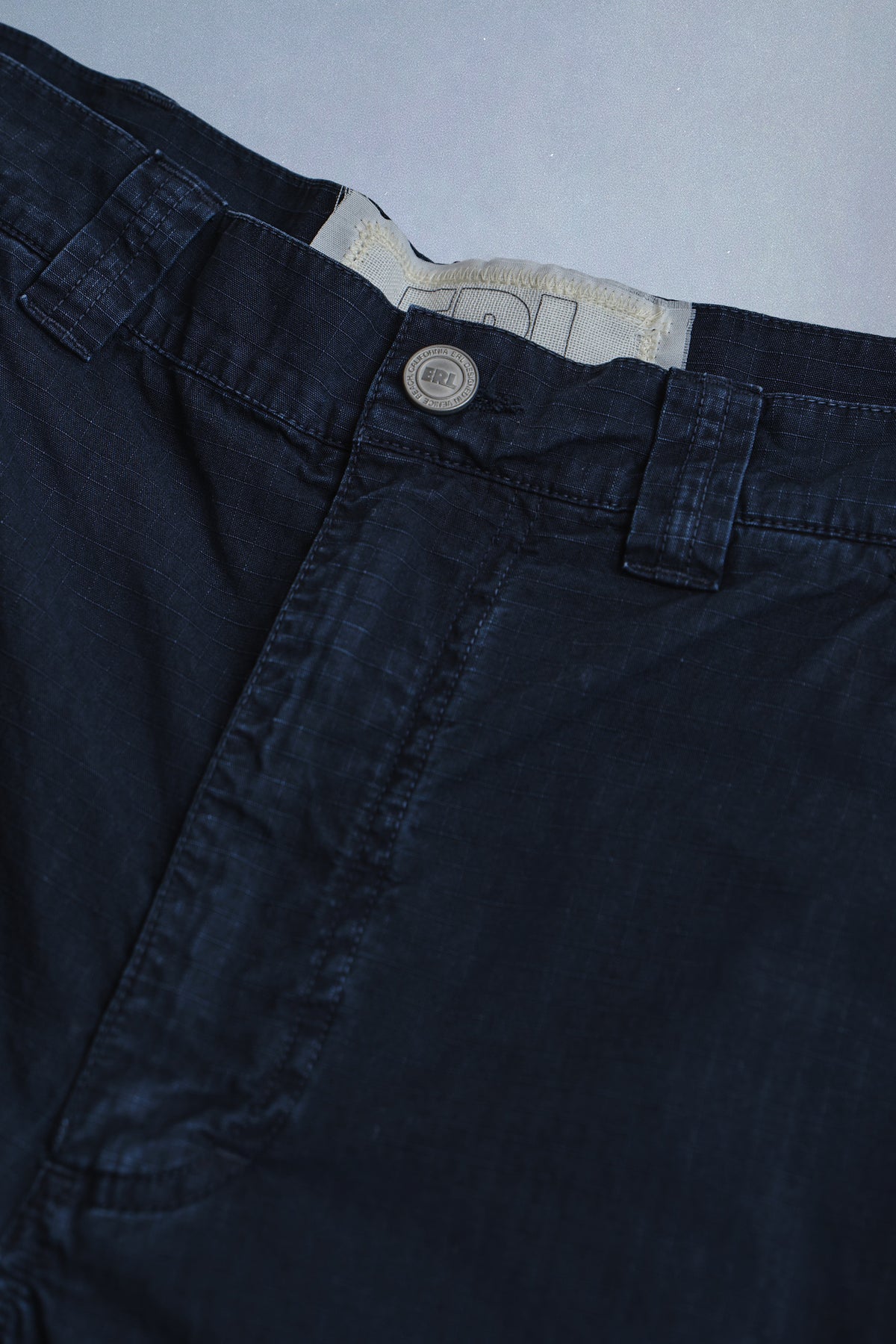 black ripstop cargo pants