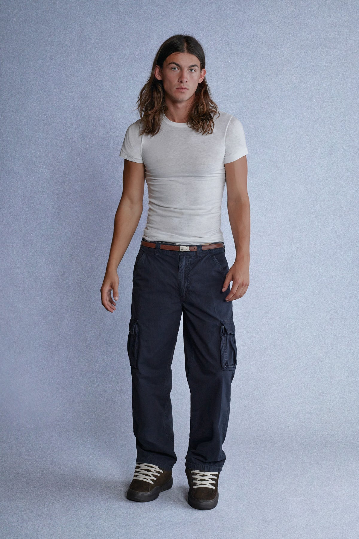 black ripstop cargo pants