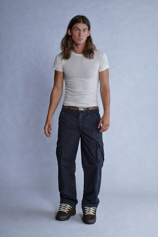 black ripstop cargo pants