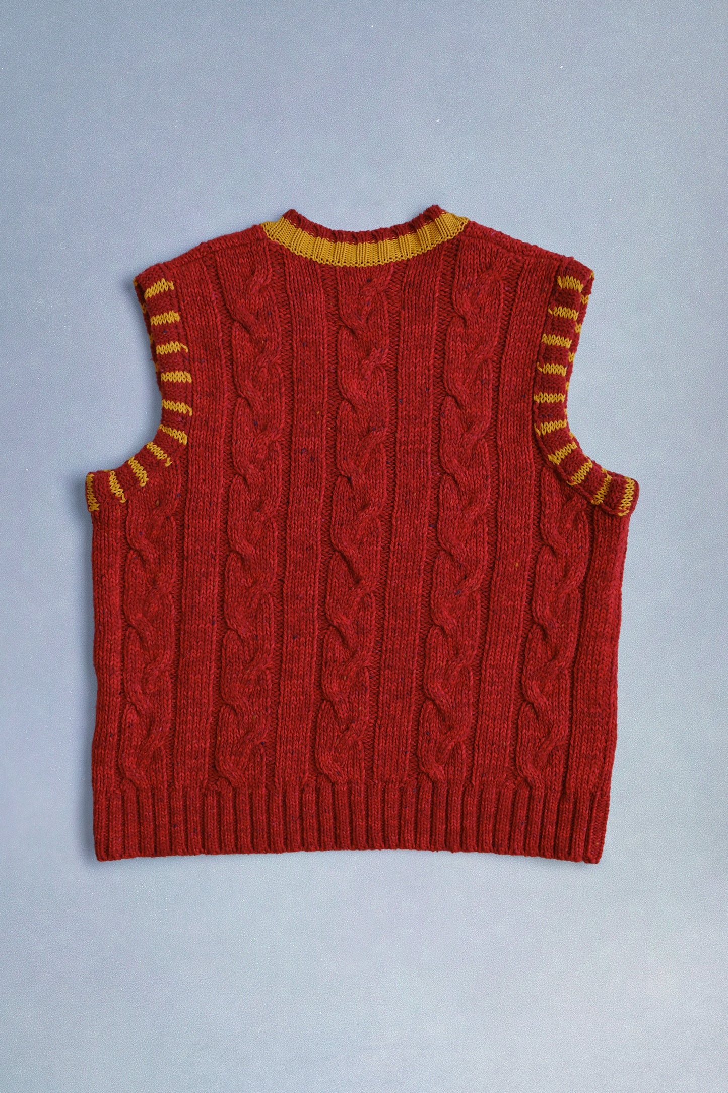 cable knit vest
