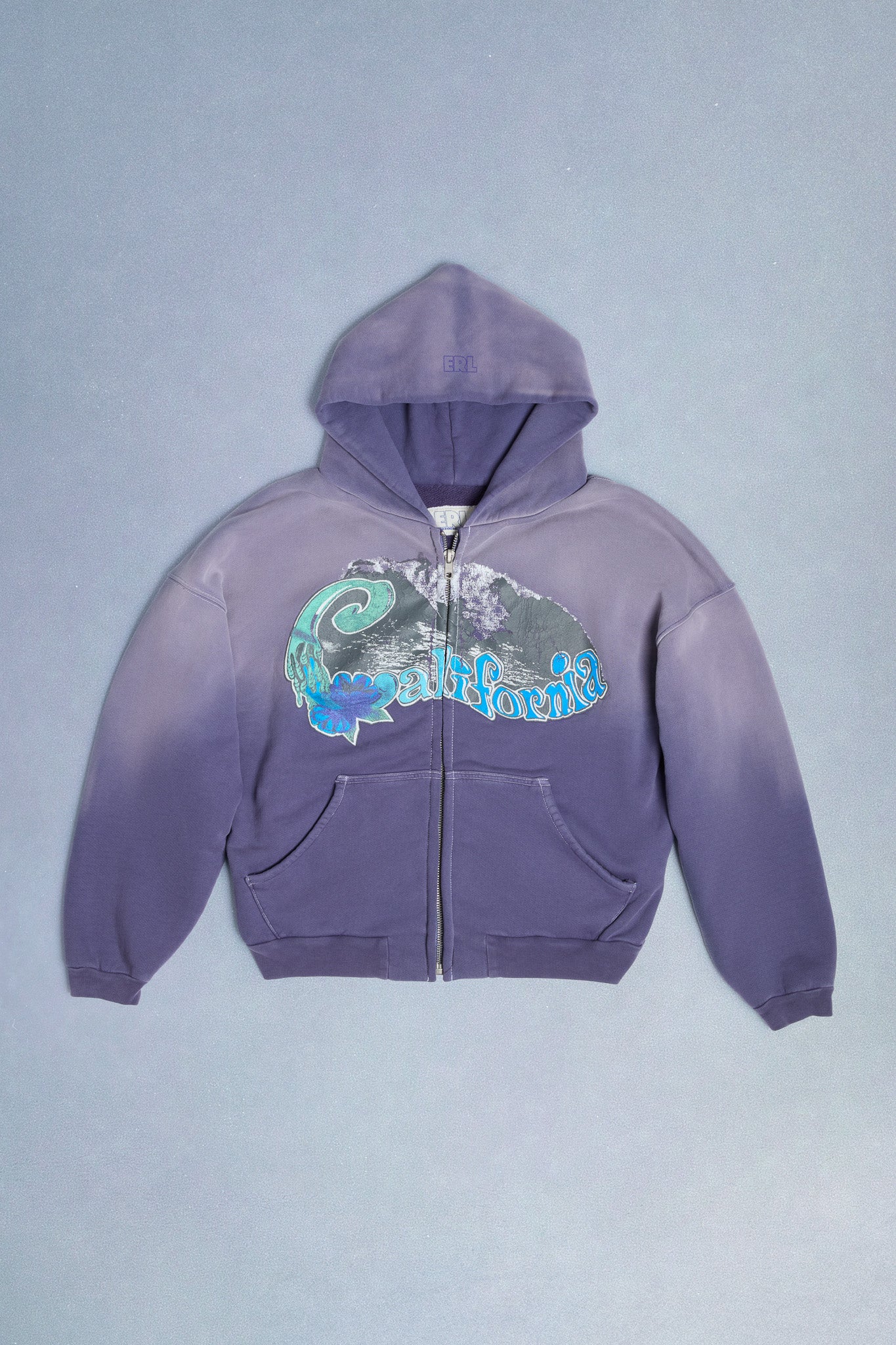 california zip up hoodie