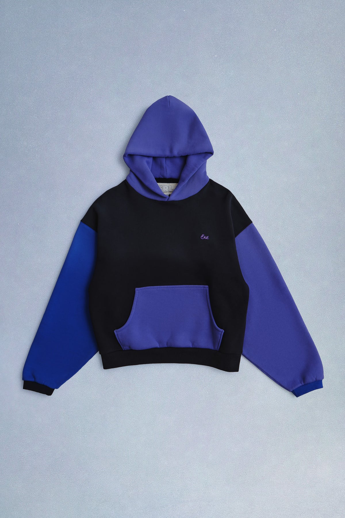 color block hoodie