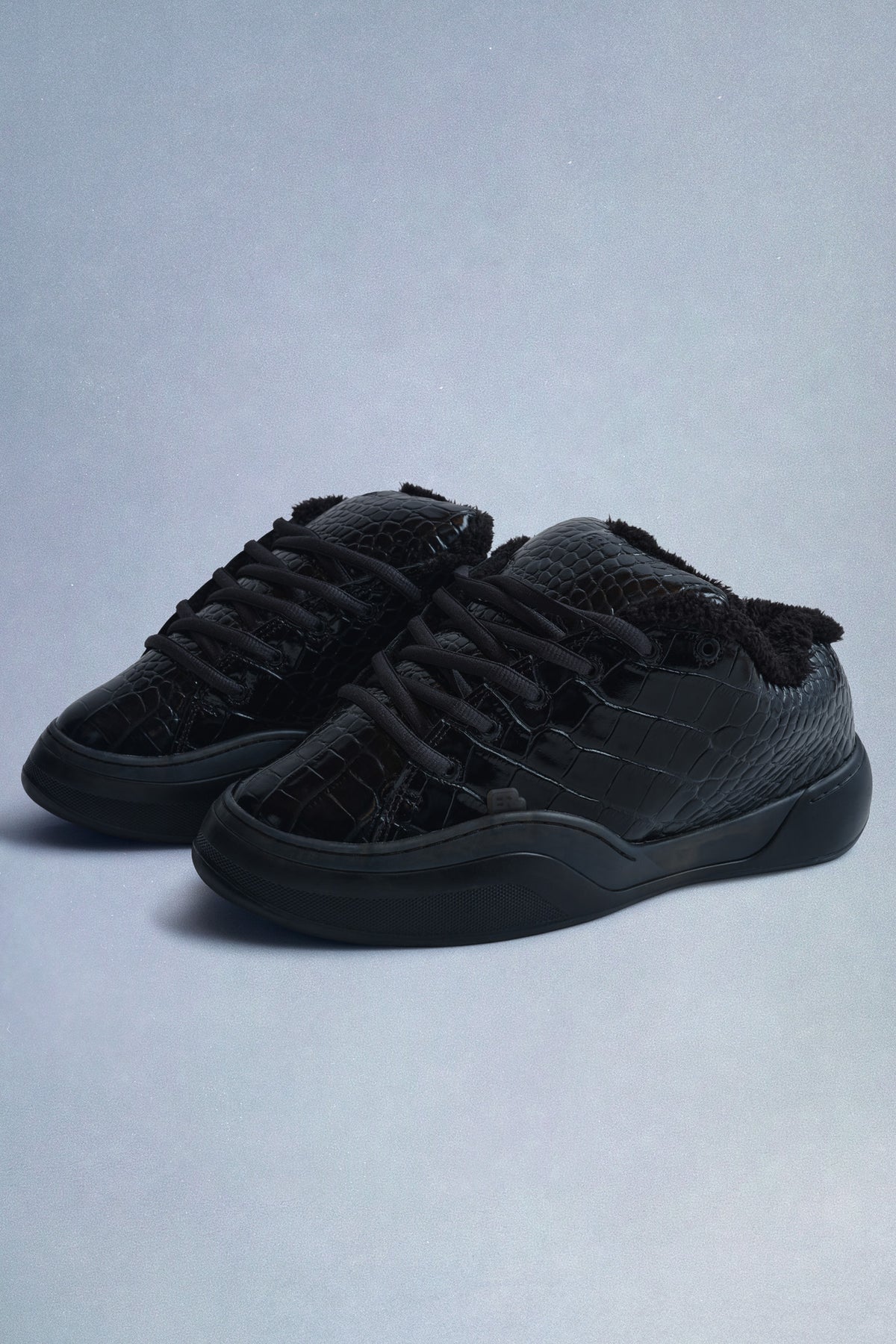 noir croco vamps