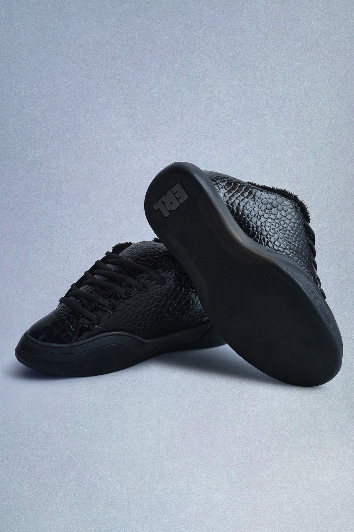 noir croco vamps