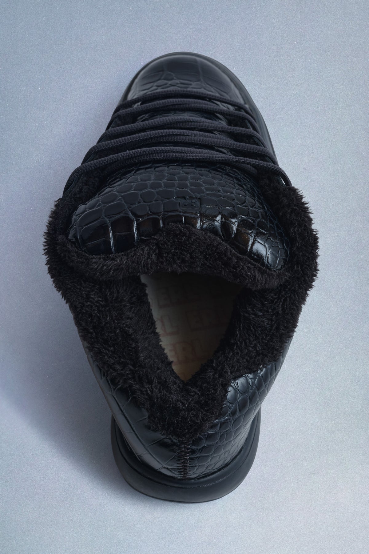 noir croco vamps