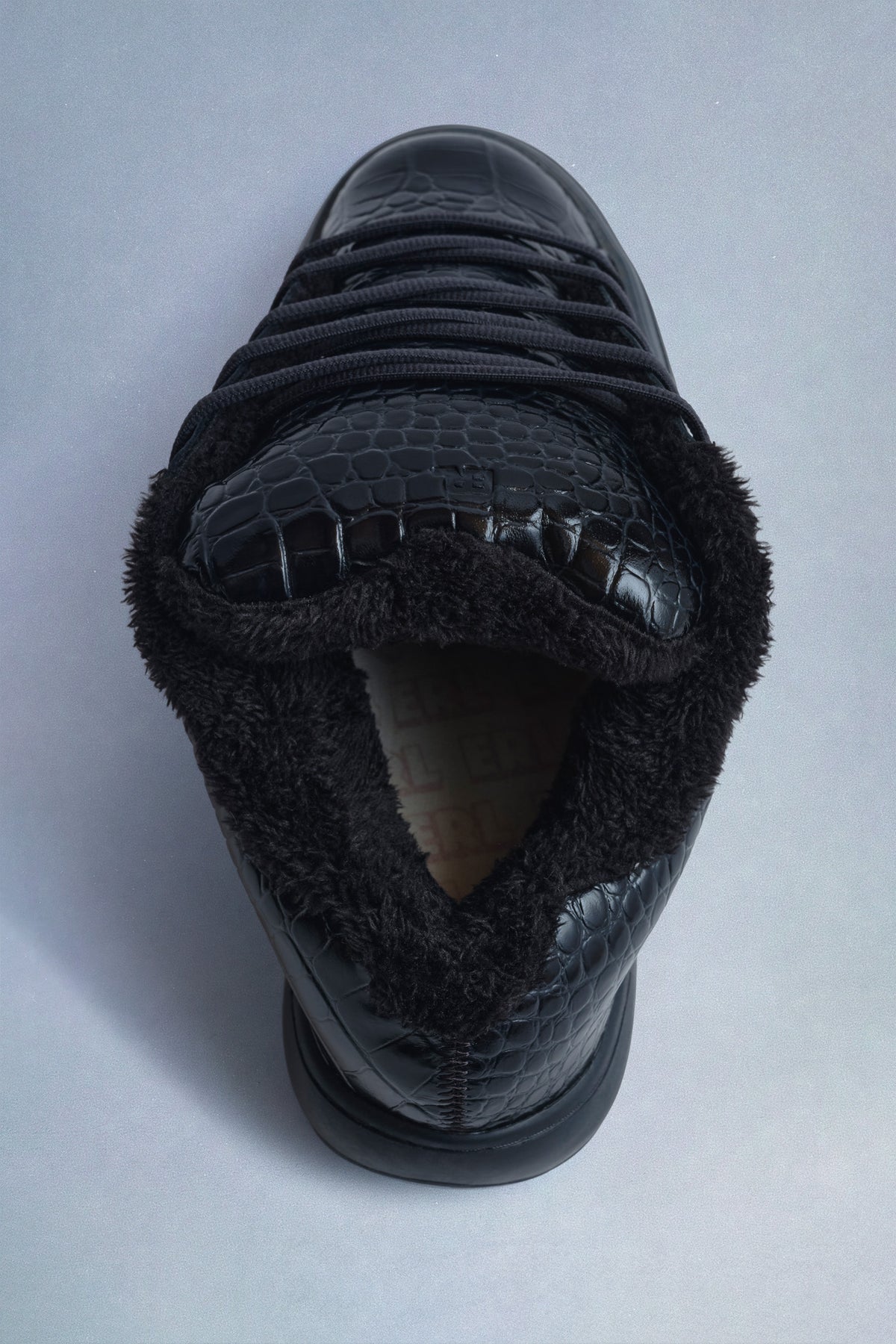 noir croco vamps