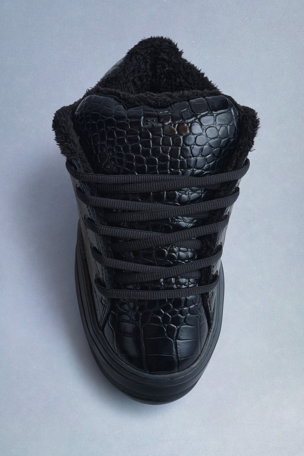 noir croco vamps