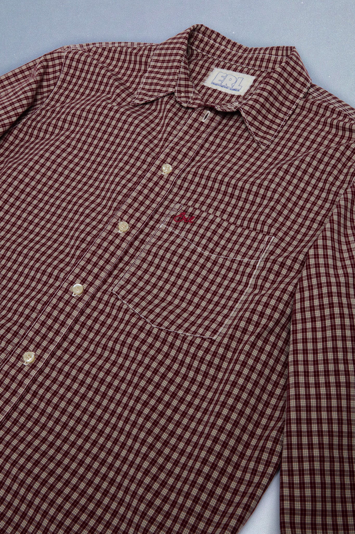 plaid shirt