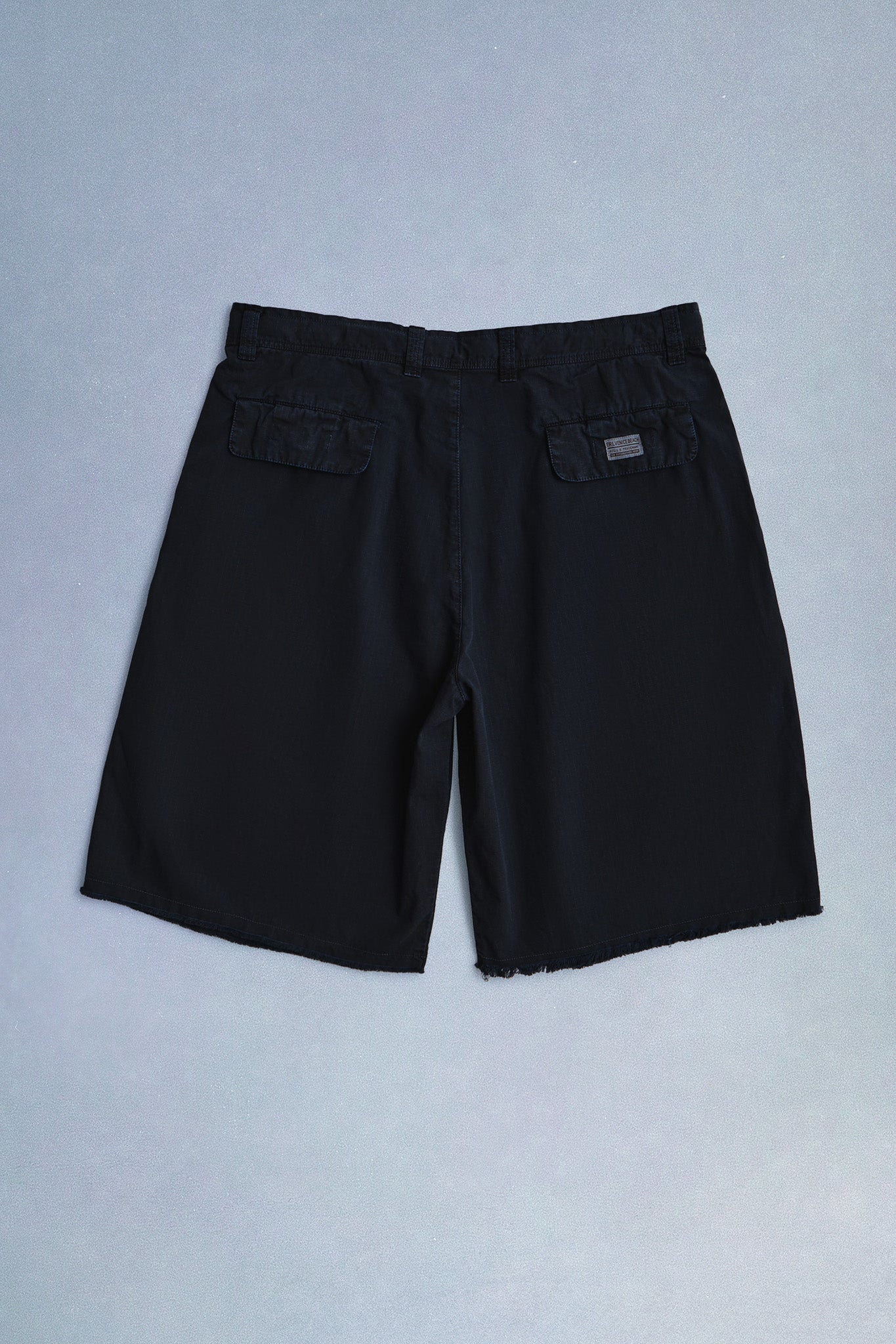 pleated chino shorts