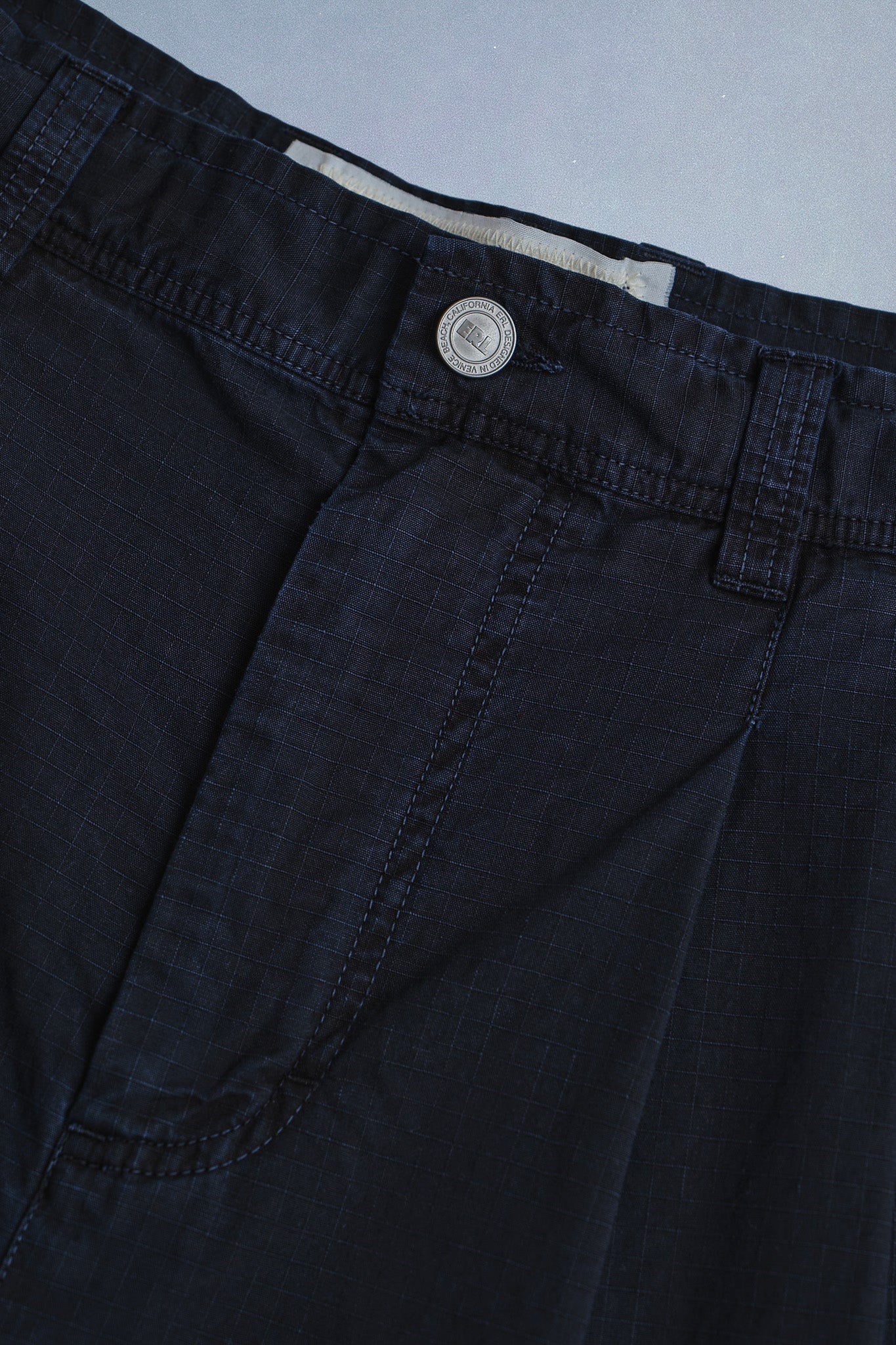 pleated chino shorts