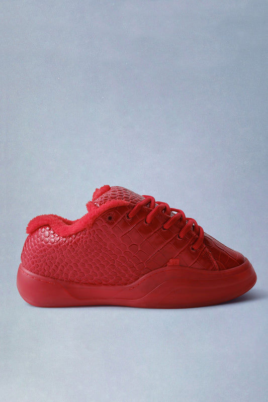rouge croco vamps