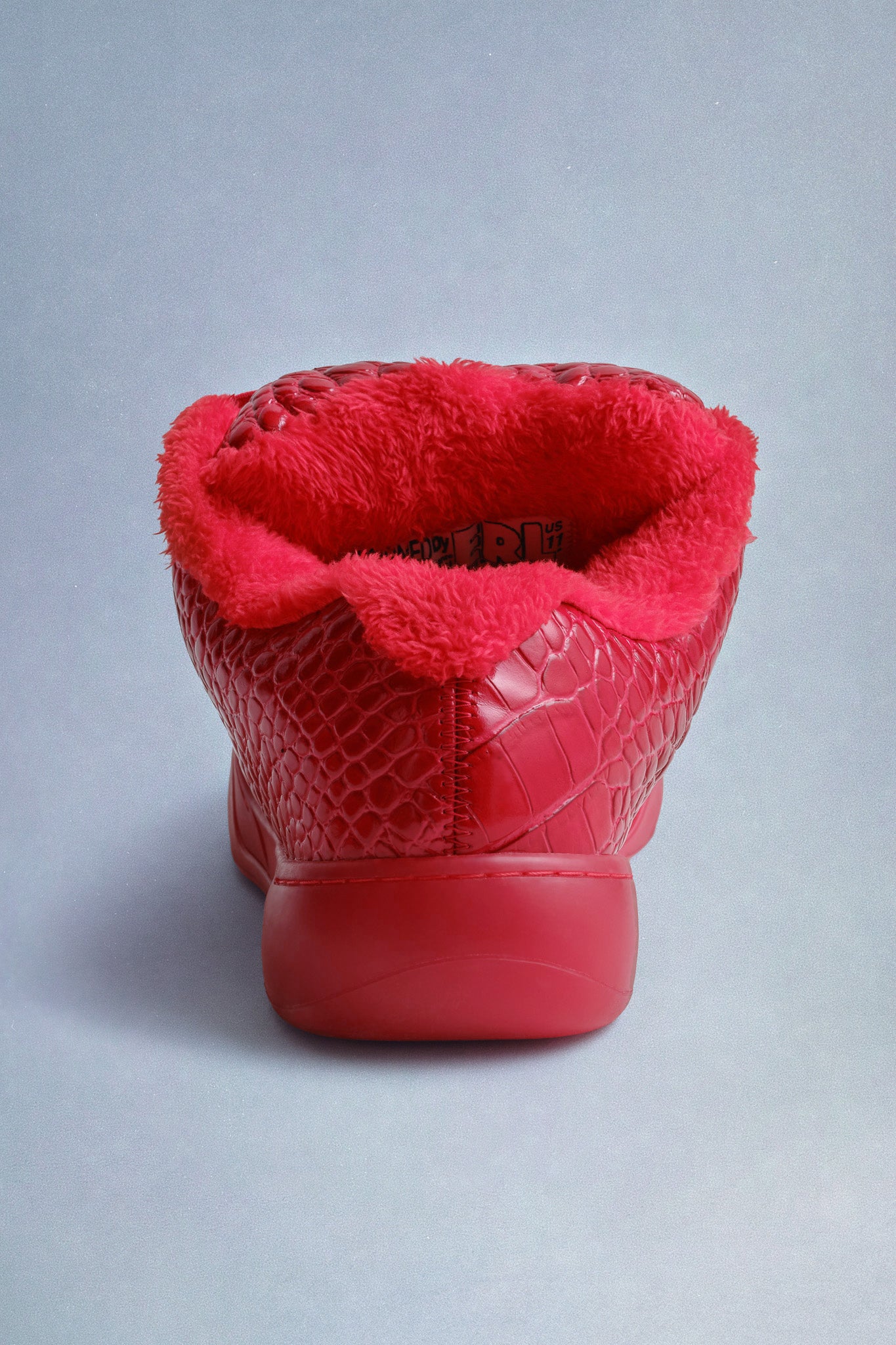 rouge croco vamps