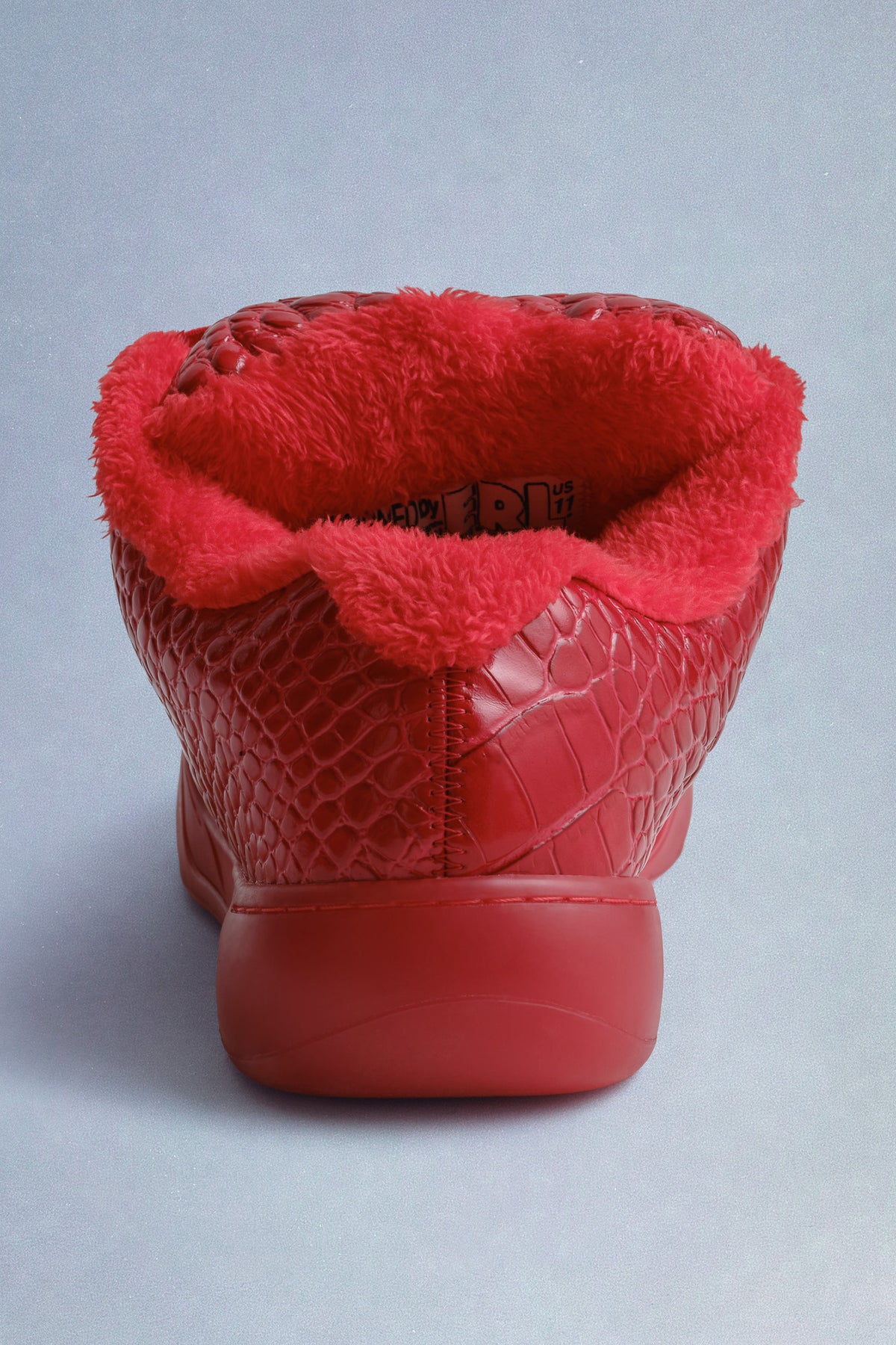 rouge croco vamps
