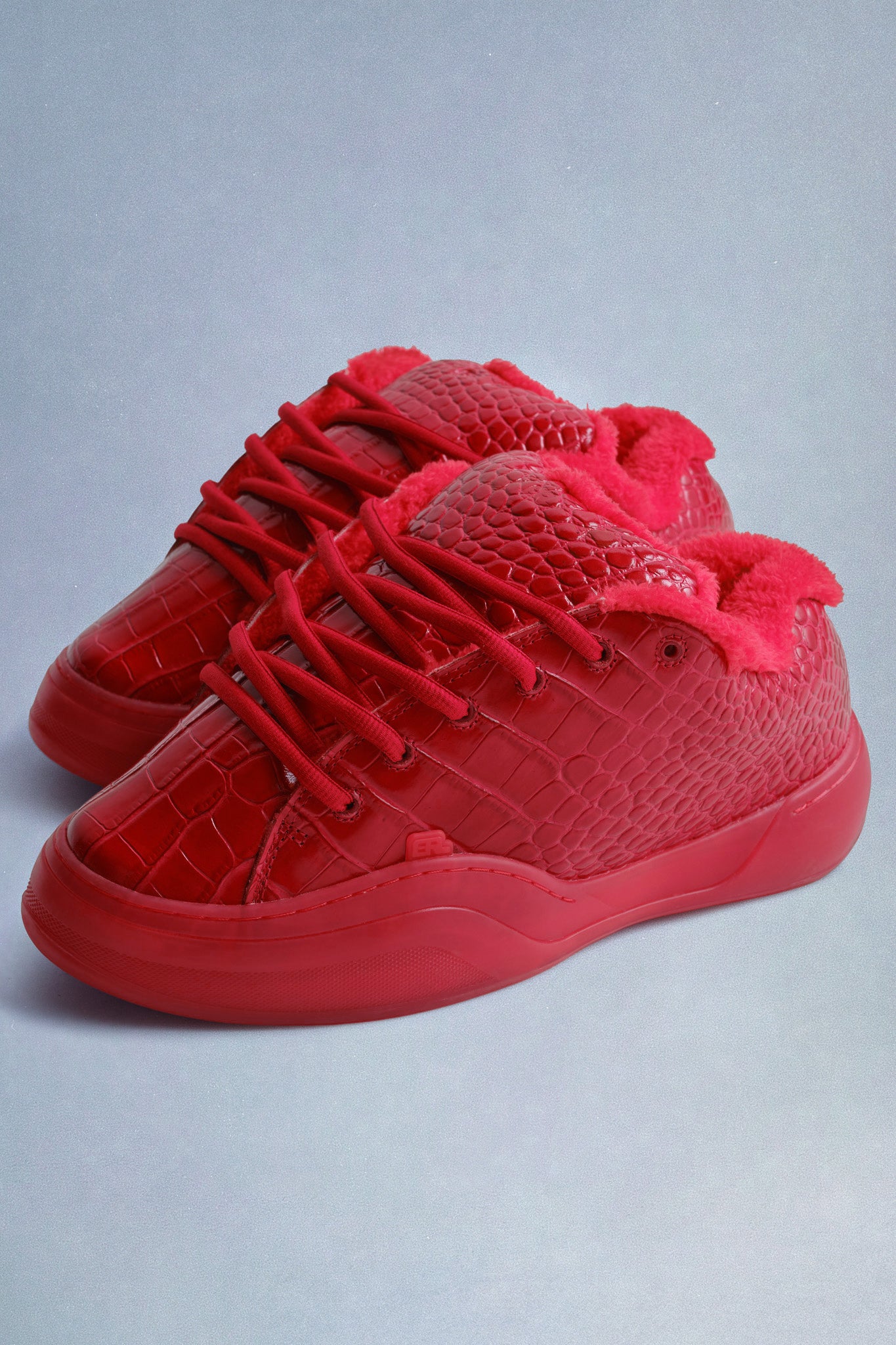 rouge croco vamps