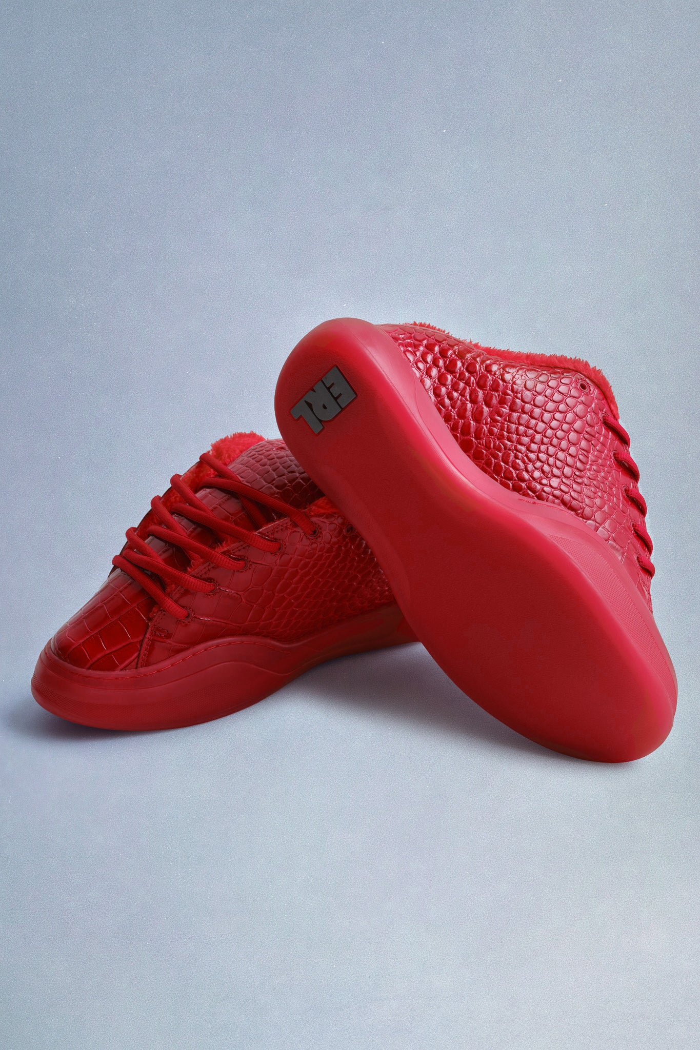 rouge croco vamps