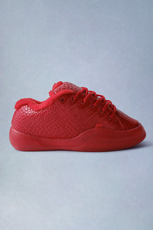 rouge croco vamps