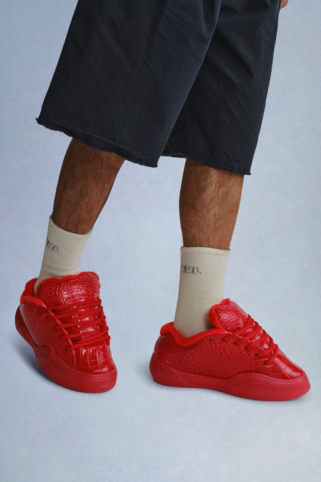 rouge croco vamps