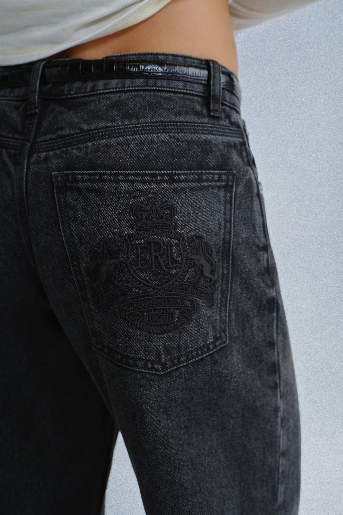 straight cut jeans