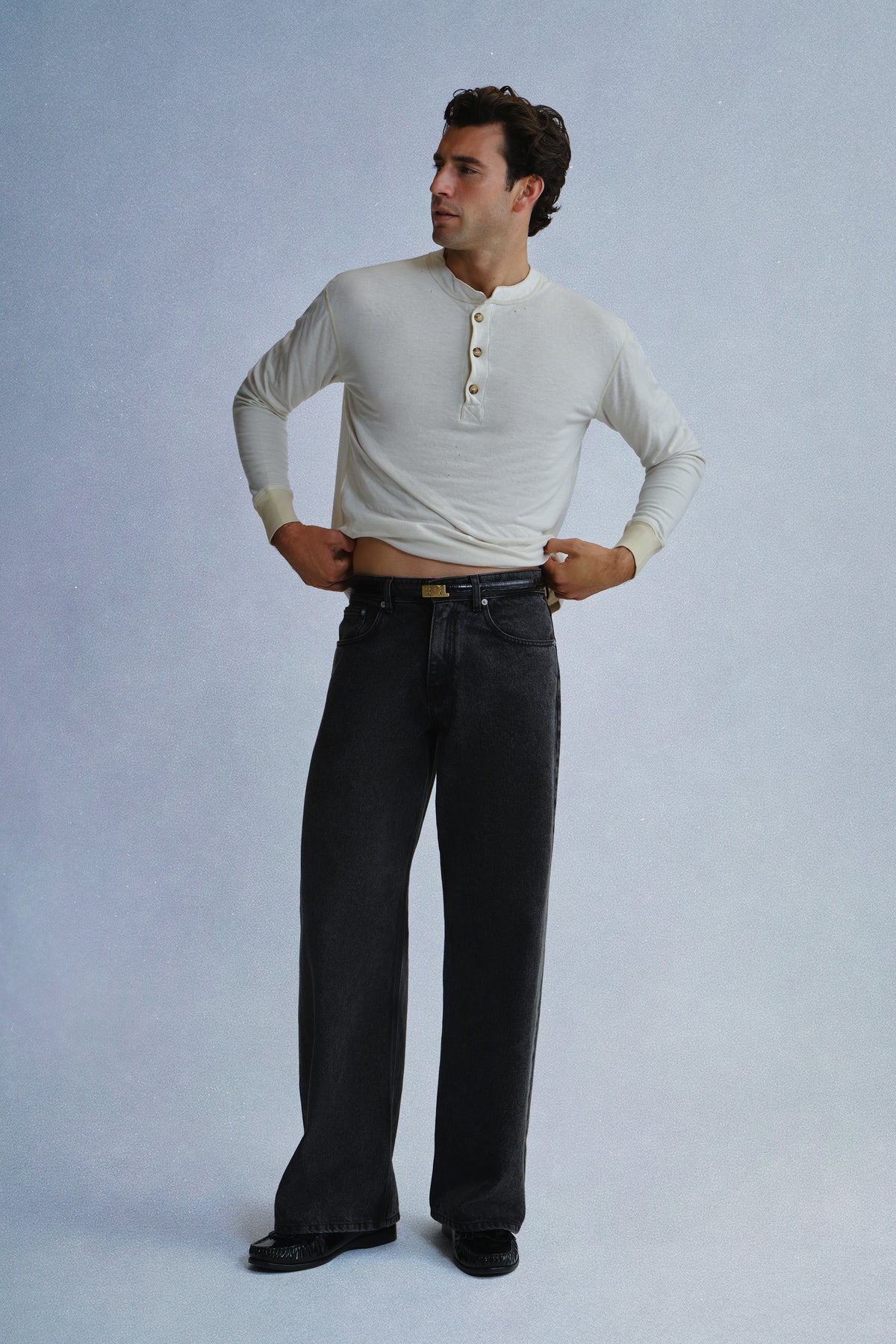 straight cut jeans