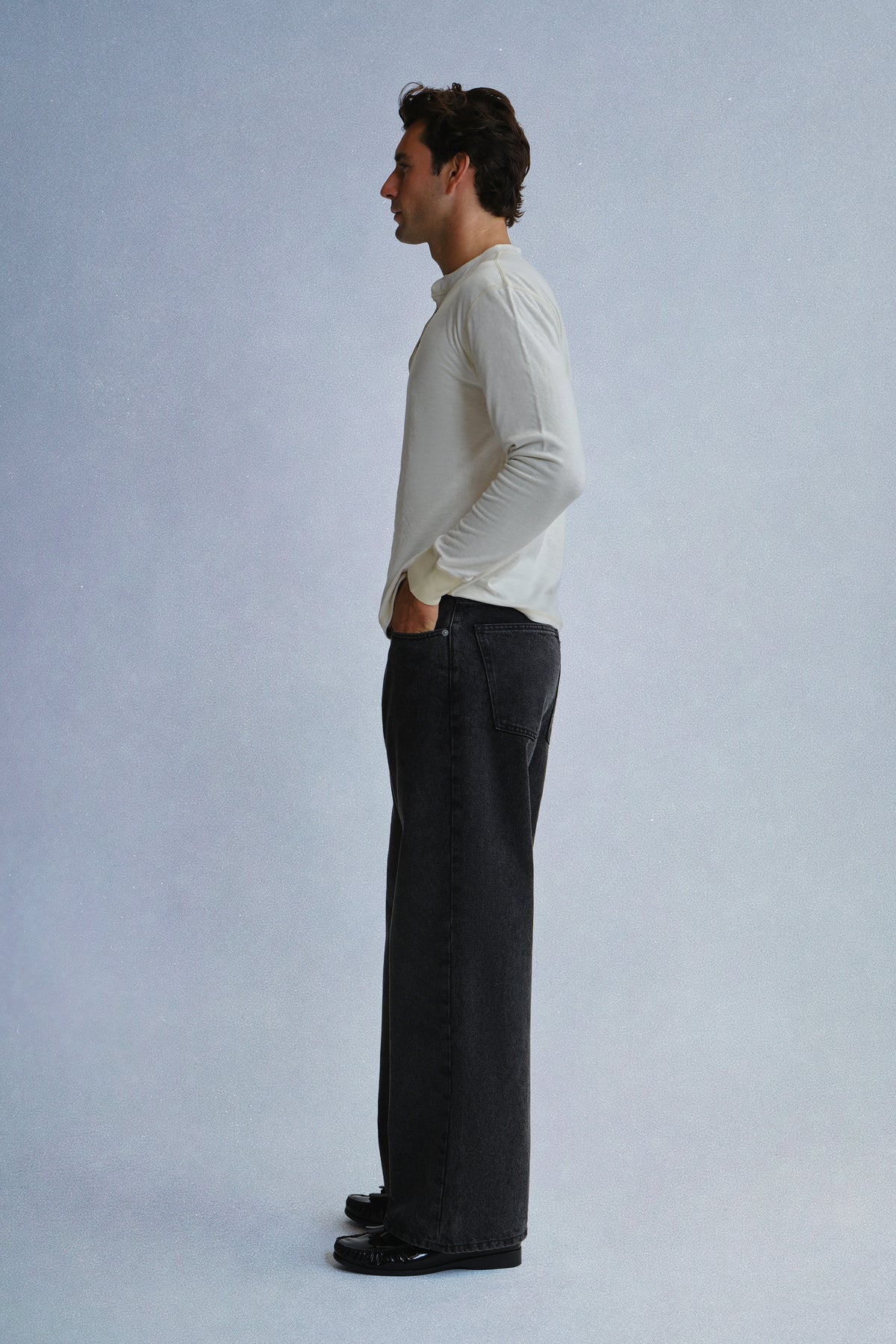 straight cut jeans