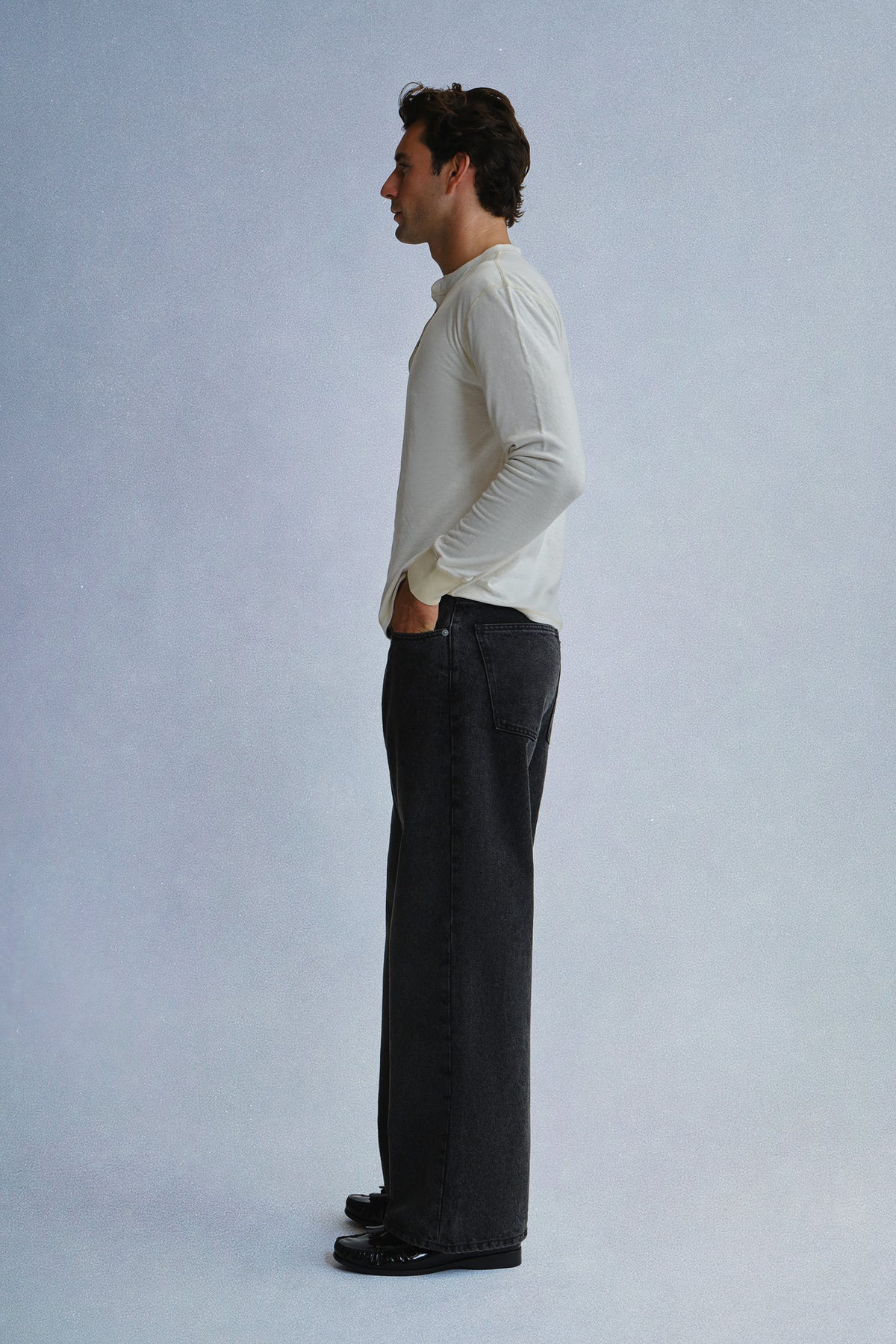 straight cut jeans