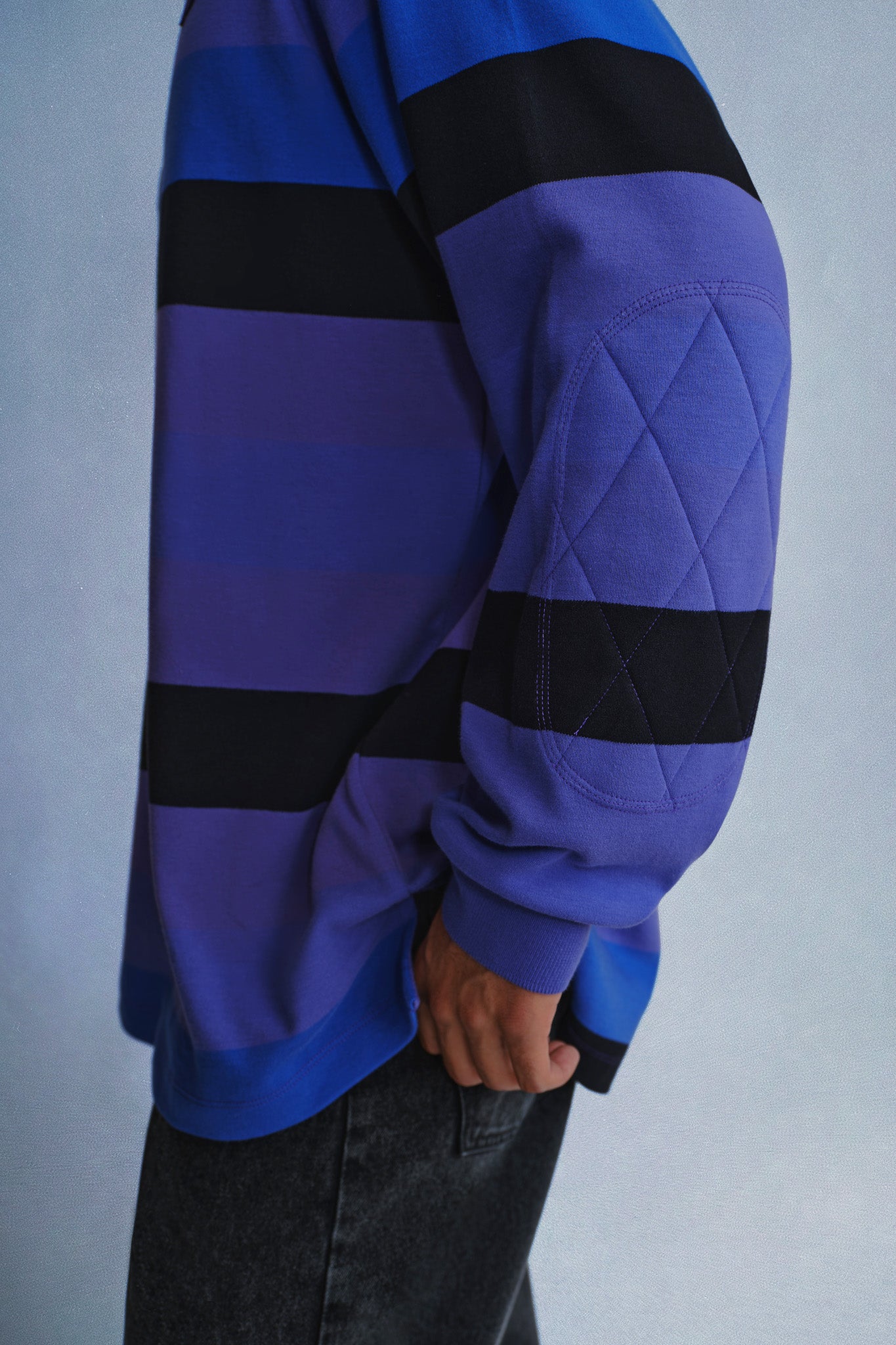 striped rugby long sleeve