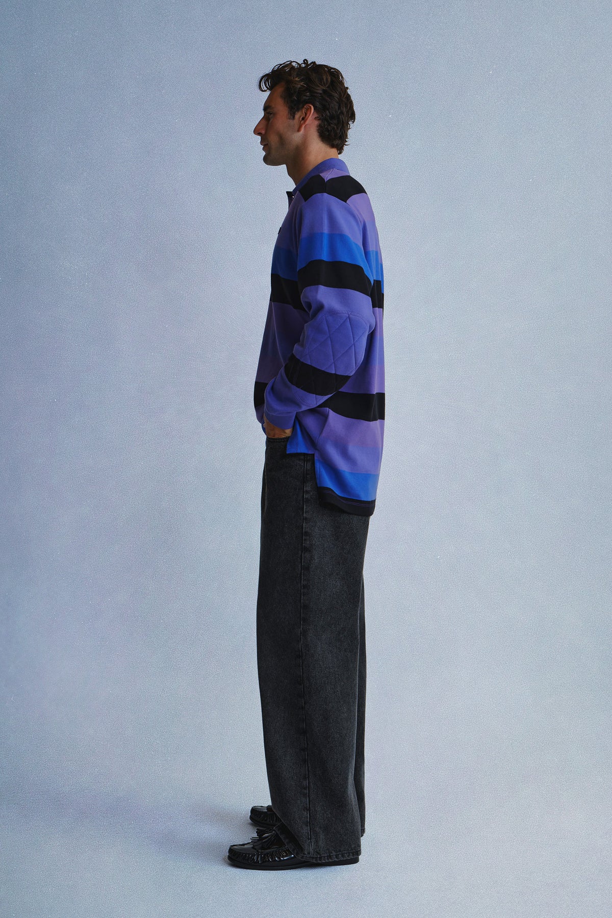 striped rugby long sleeve