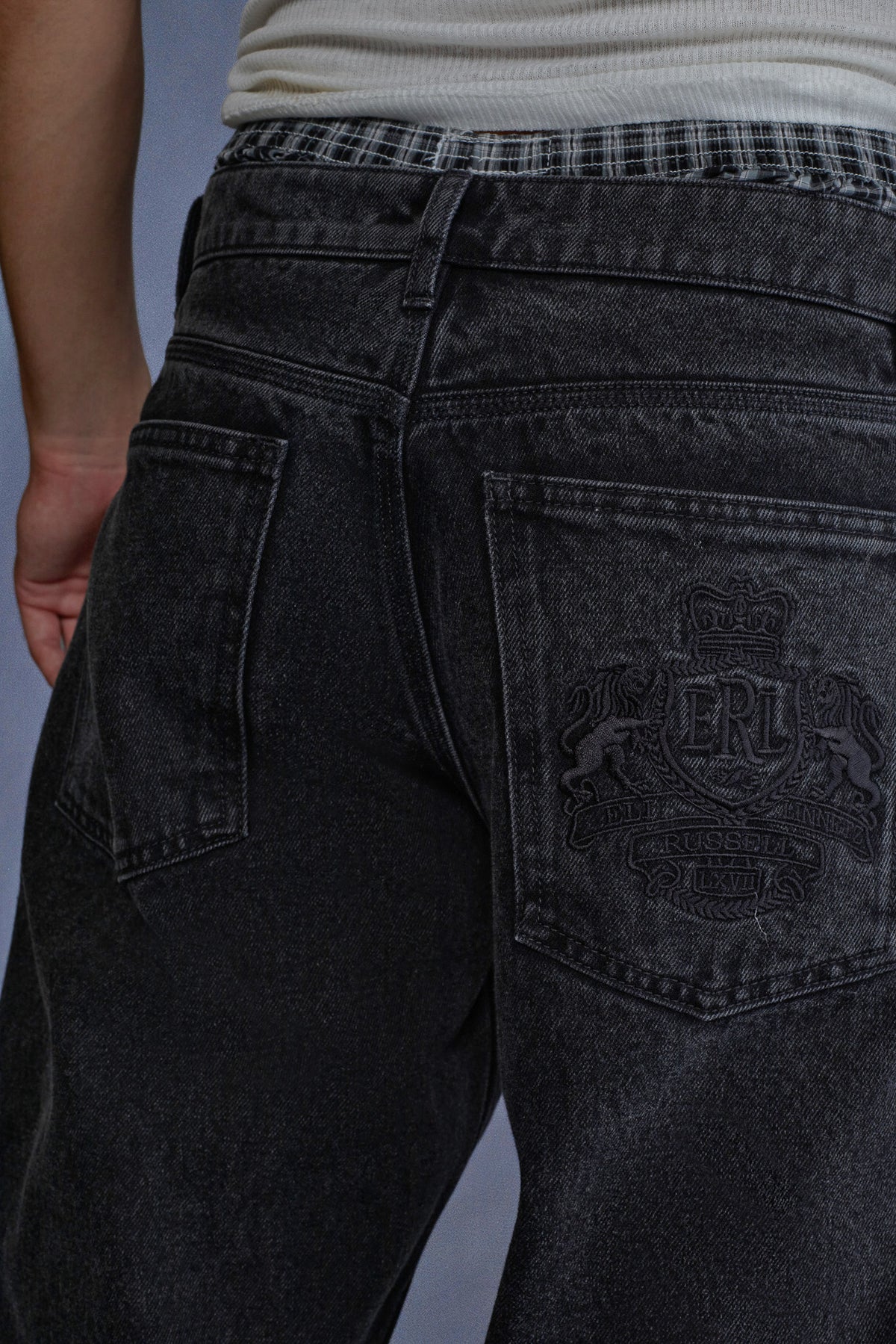 straight cut jeans