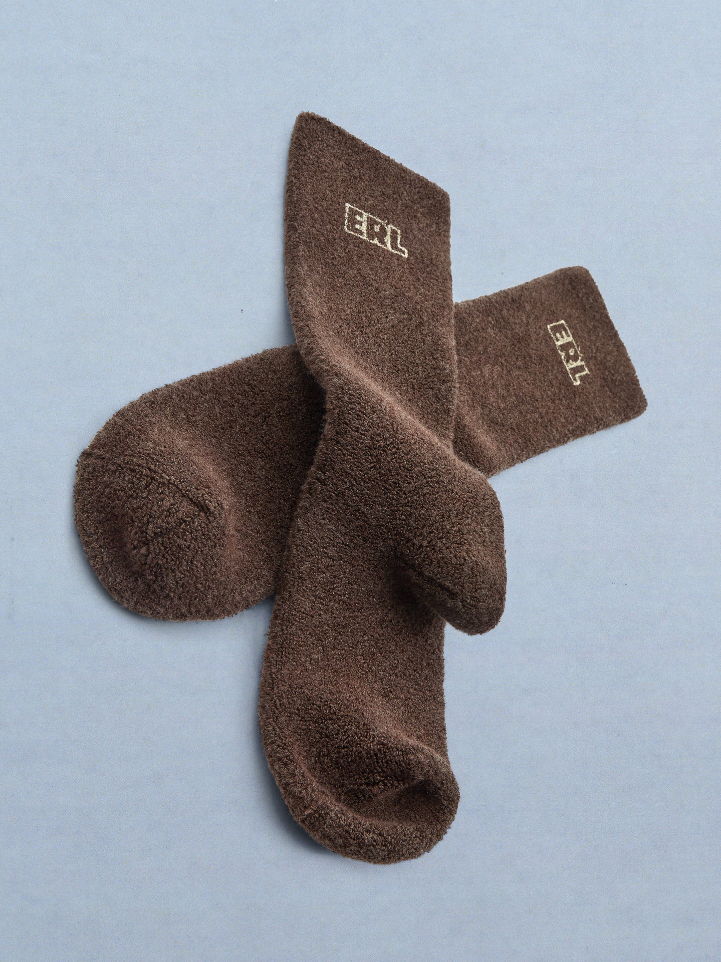 BROWN SOFT SOCKS