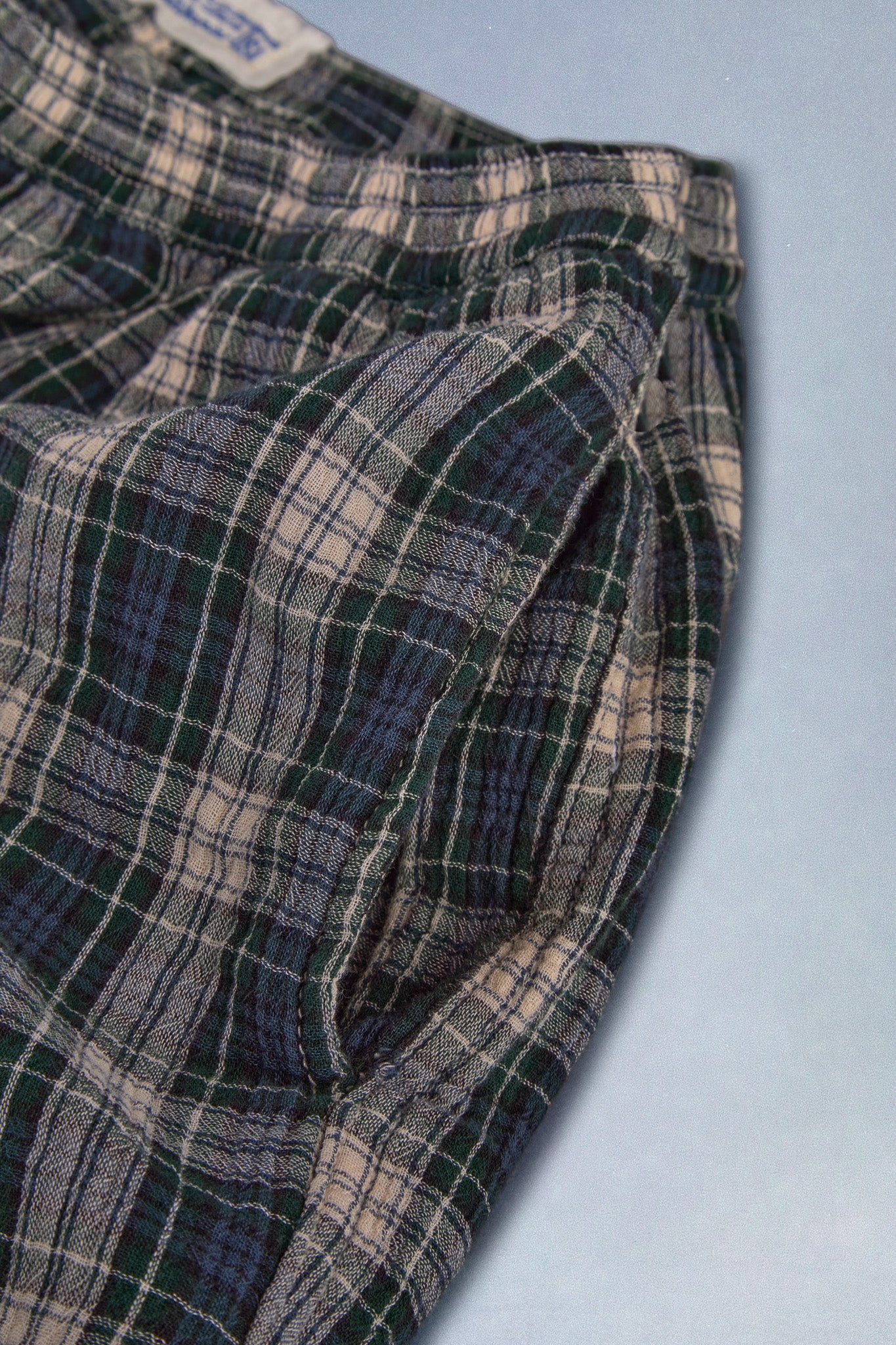 green plaid boxers