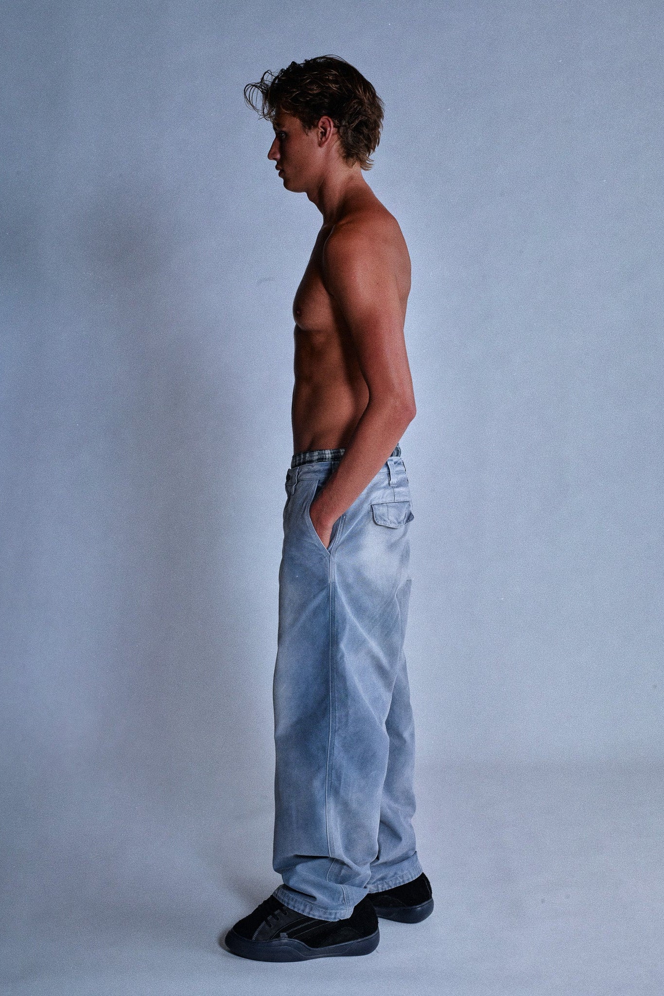 grey chino pants