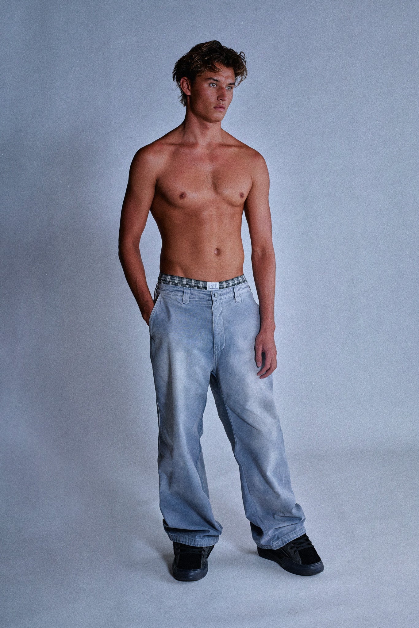 grey chino pants