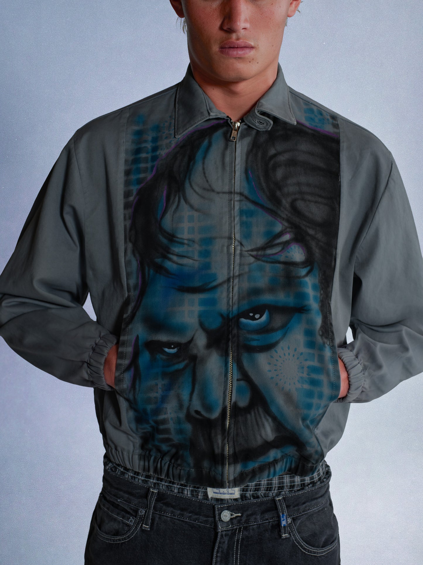 hand painted jacket